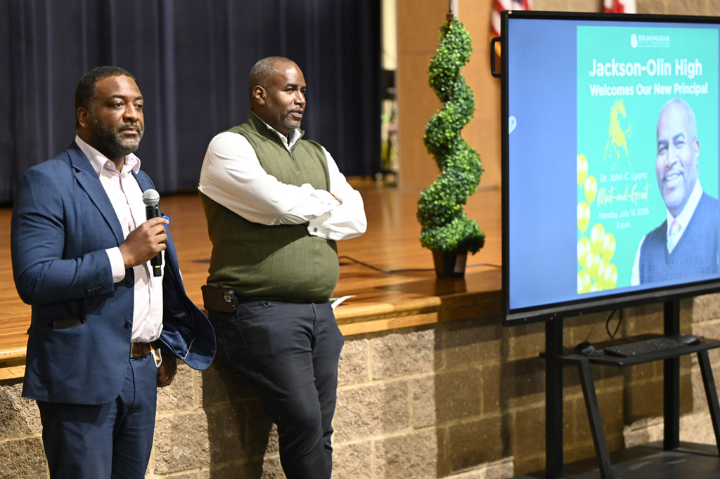 Principal Meet and Greet at Jackson-Olin