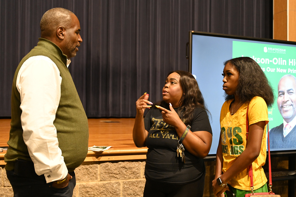 Principal Meet and Greet at Jackson-Olin