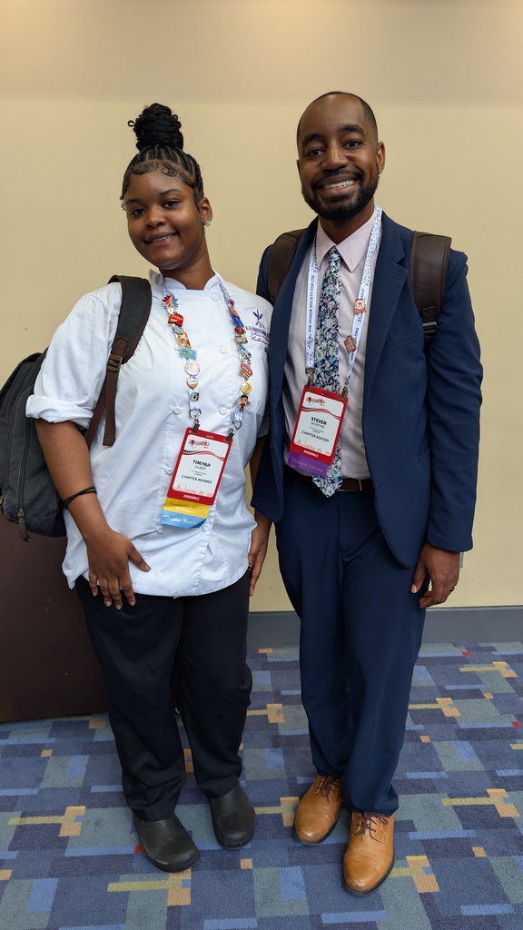 Timiyah Gilbert and Chef Steven McIntyre, MS