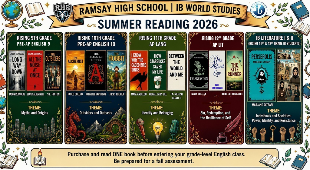 English Summer Reading List