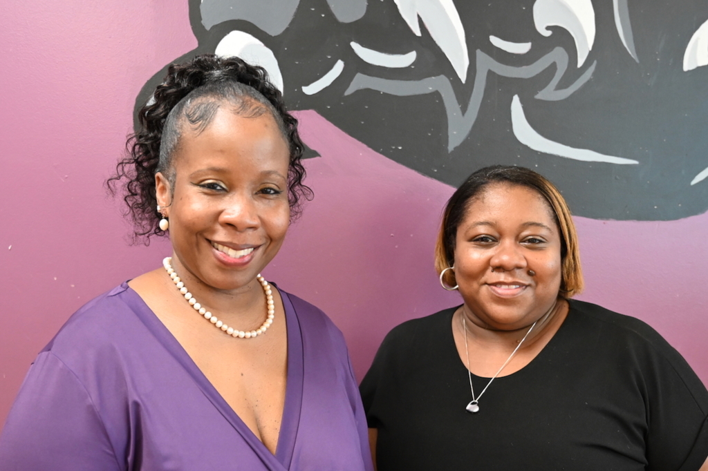 Dr. Alicica' Washington and AP Raynada Moss