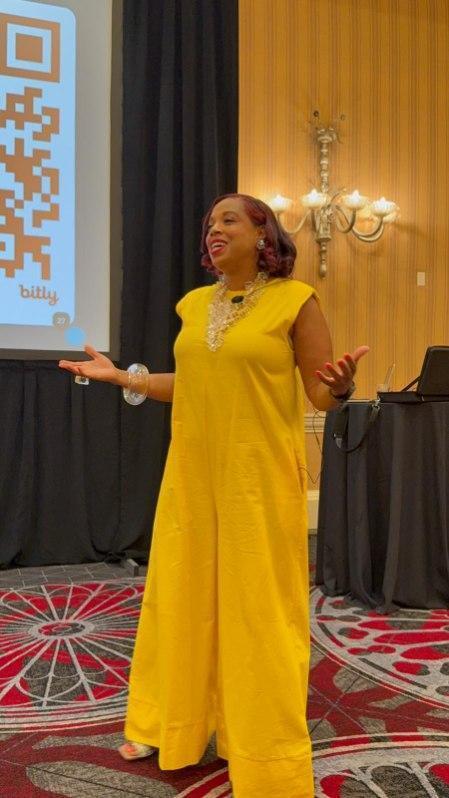 Dr. Taqua Lewis at Innovative Schools Summit in Las Vegas