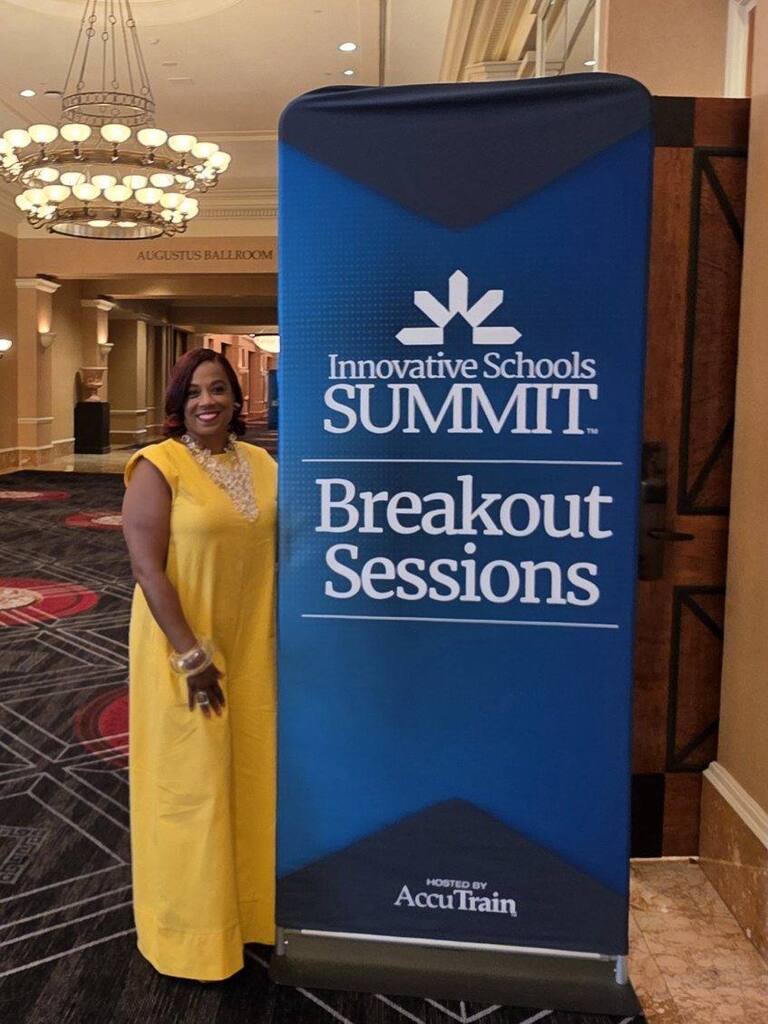 Dr. Taqua Lewis at Innovative Schools Summit in Las Vegas