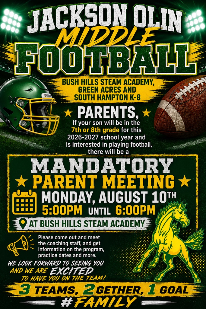 JOMS Football Parent Meeting🏈
