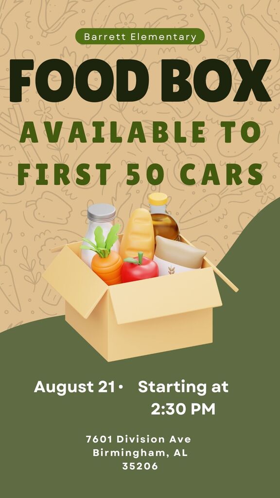 food box starting at 2:30 available to first 50 cars