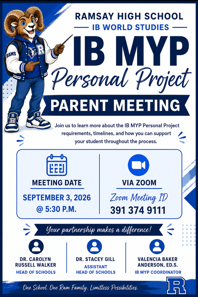 MYP Personal Project Parent Meeting