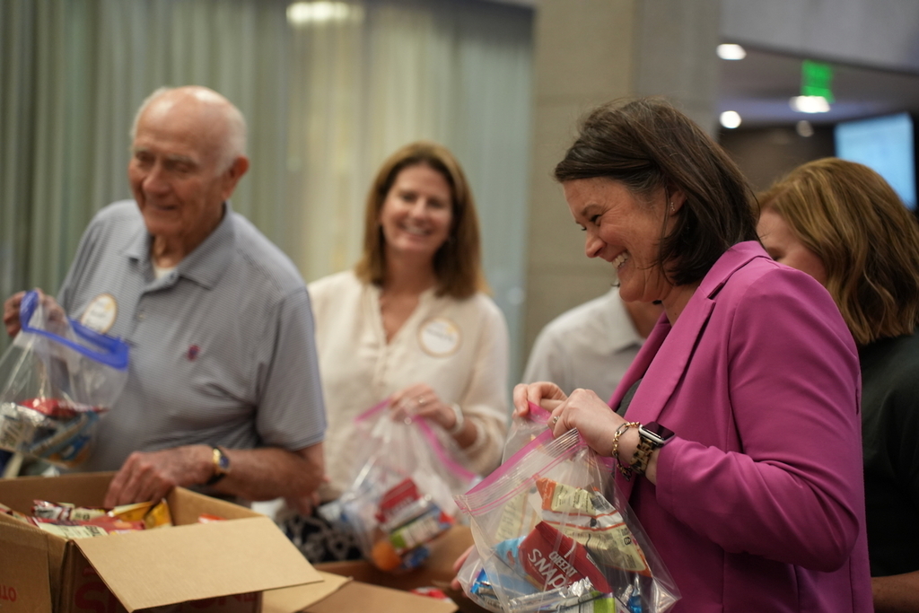 Rotary Club volunteers