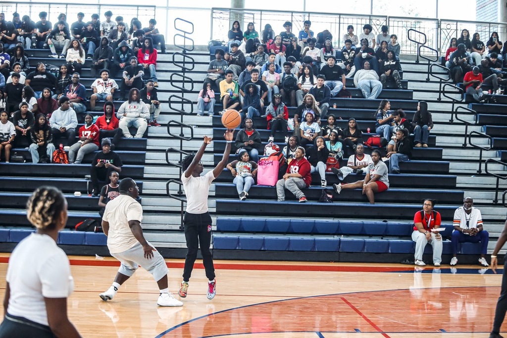 On the court