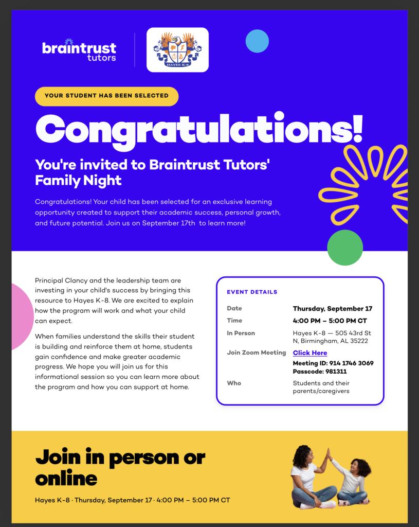 Braintrust Flyer