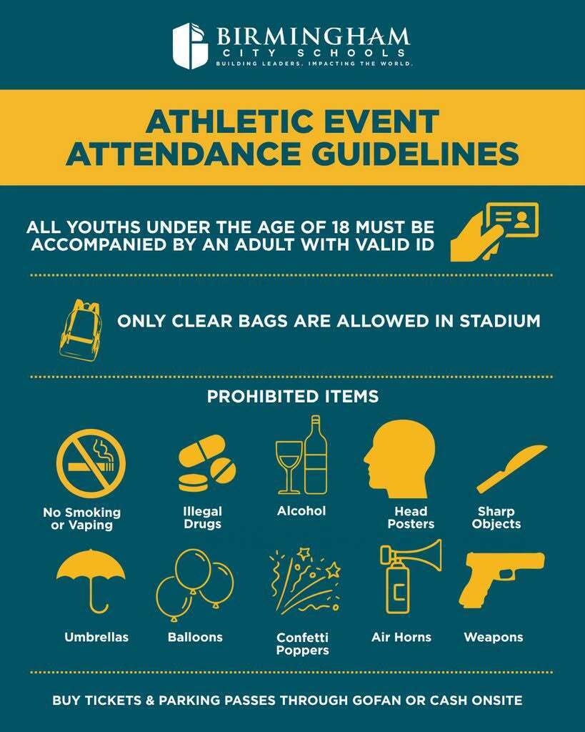Athletic Events Policies