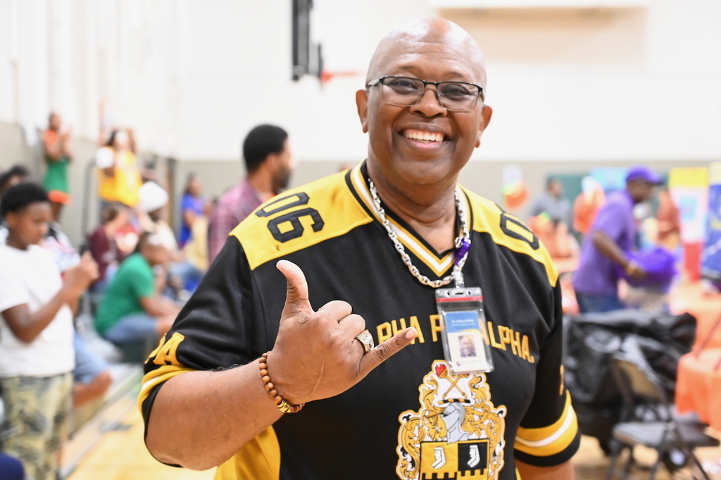 Huffman Middle Principal Dr. Jeffrey Willis