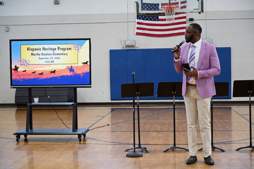 Hispanic Heritage Month Celebration at Martha Gaskins Elementary School