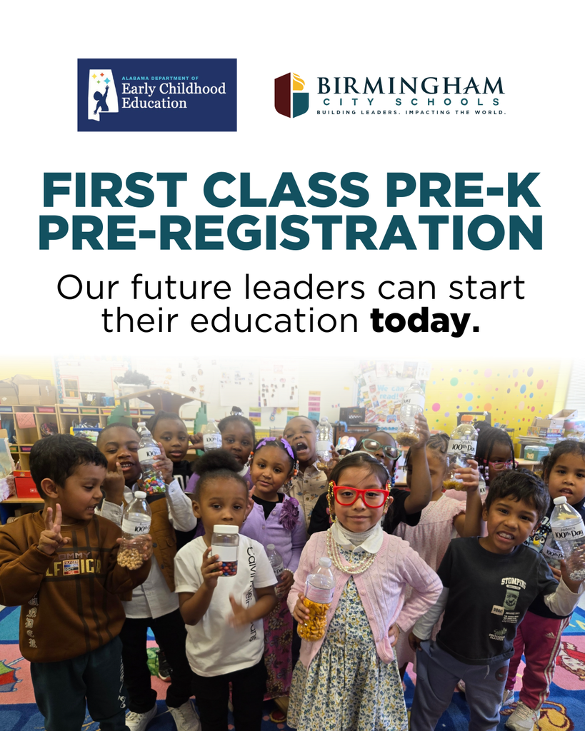 FIRST CLASS PRE-K PRE-REGISTRATION Our future leaders can start their education today.