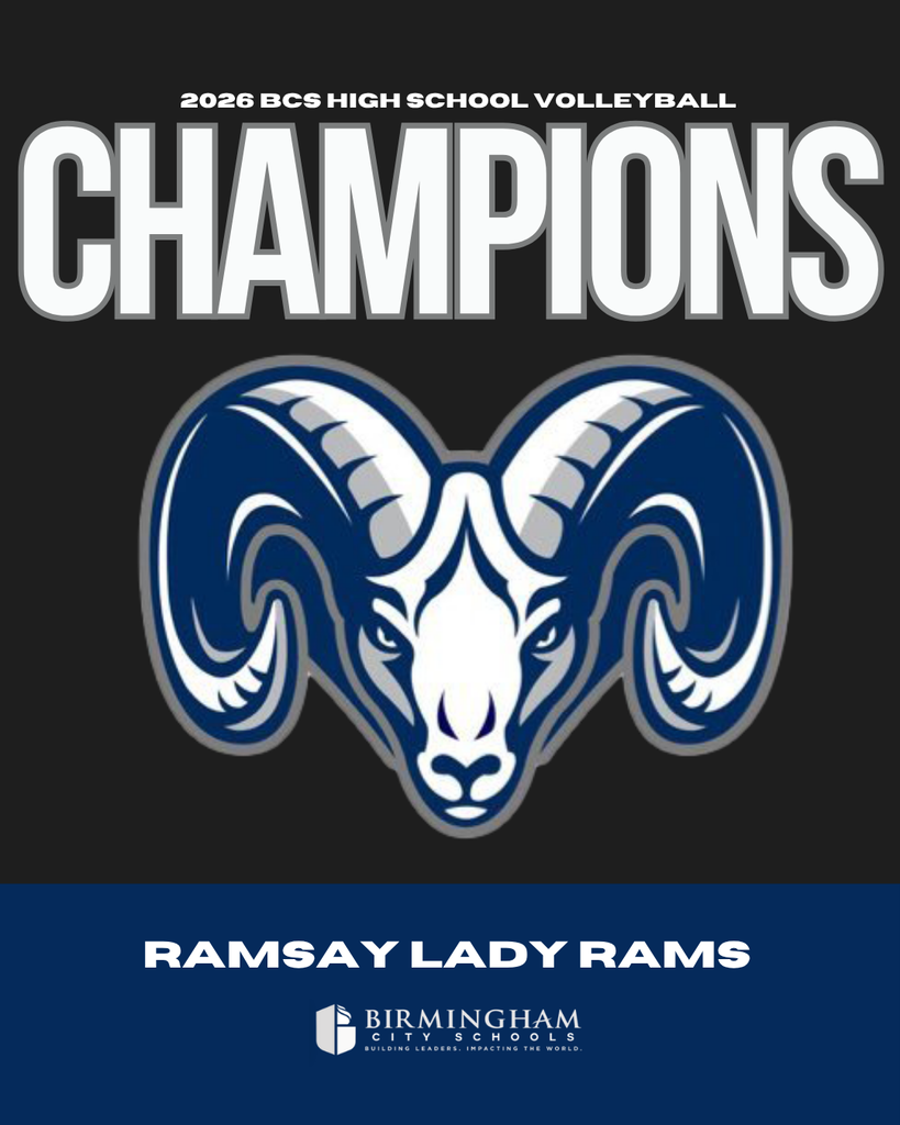 HIGH SCHOOL VOLLEYBALL CHAMPIONS RAMSAY LADY RAMS