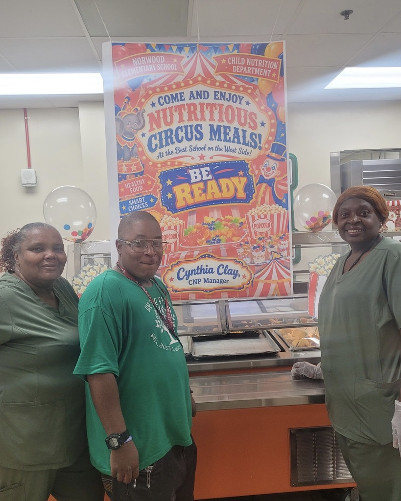 Cafeteria Circus at Norwood Elementary School