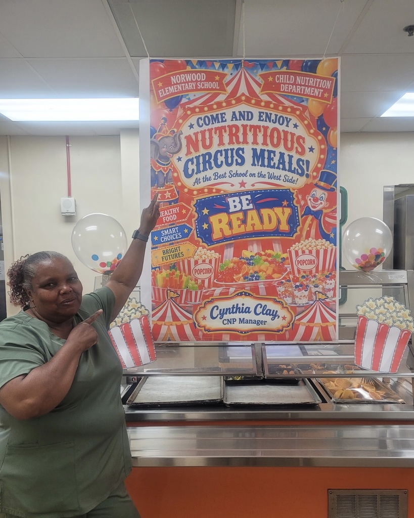 Cafeteria Circus at Norwood Elementary School
