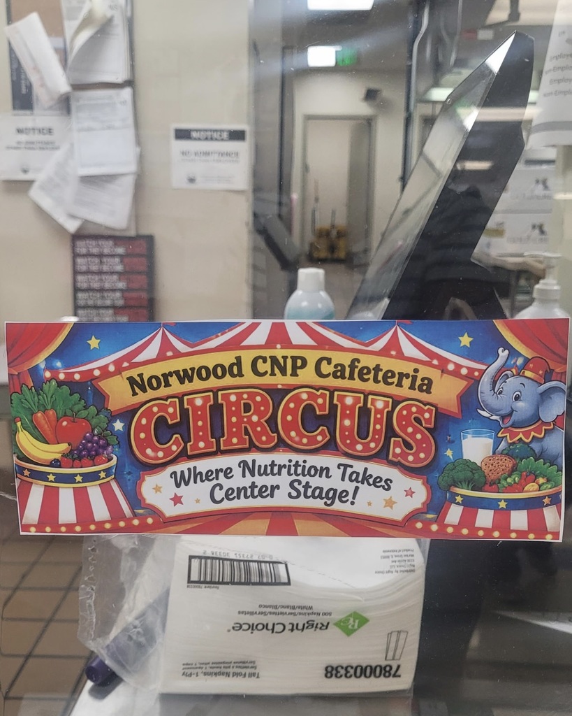 Cafeteria Circus at Norwood Elementary School