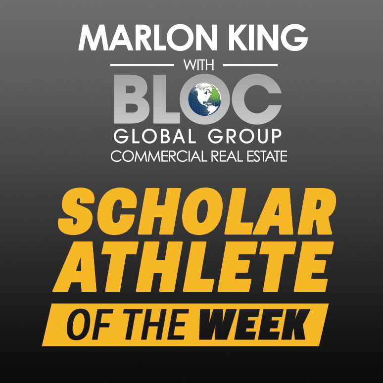 Congratulations to our Scholar Athletes of the Week from Wenonah High School, presented by Marlon King with BLOC Global Group Commercial Real Estate!