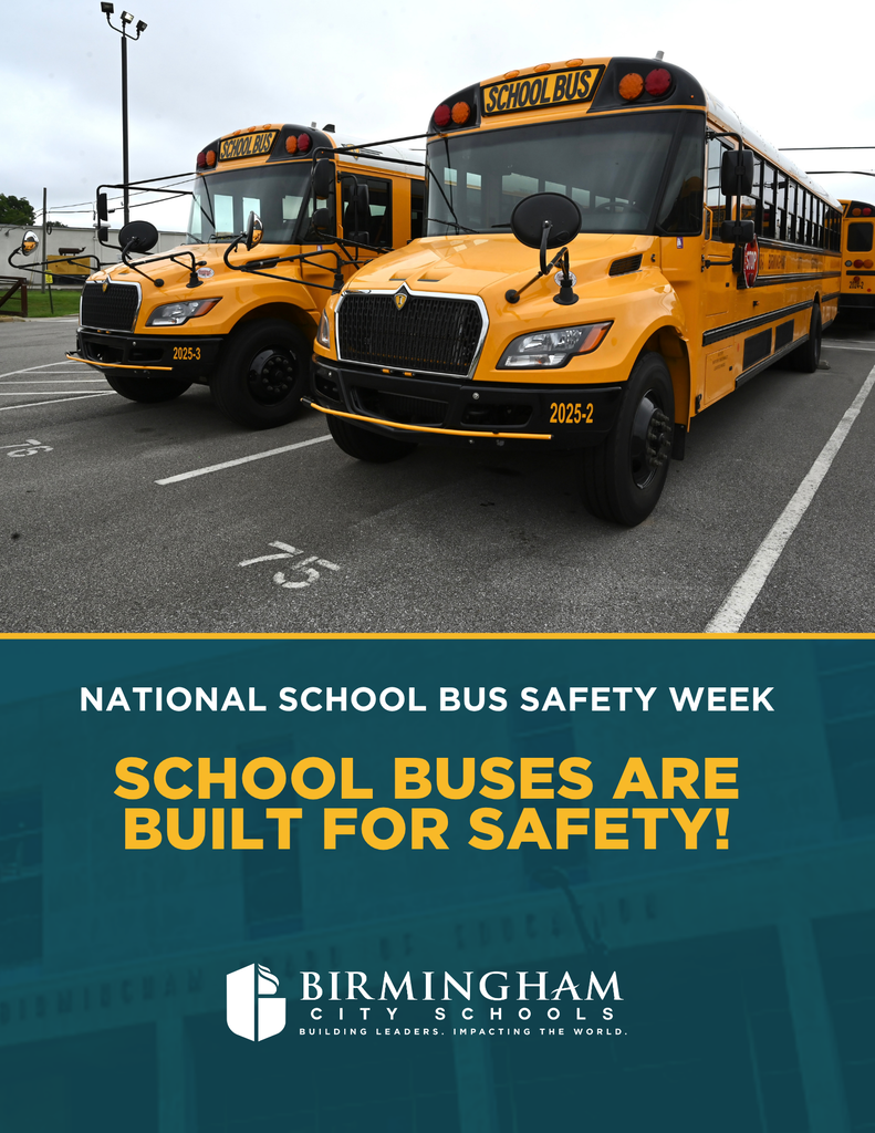 National School Bus Safety Week: School buses are built for safety!