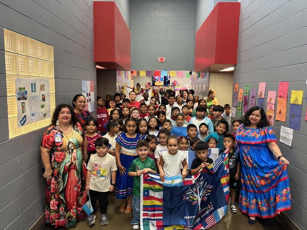 Hispanic Heritage Month Parade at Huffman Academy