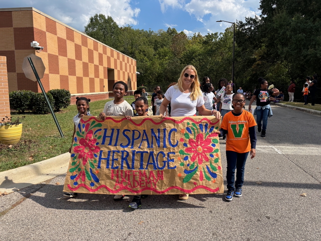 Hispanic Heritage Month Parade at Huffman Academy