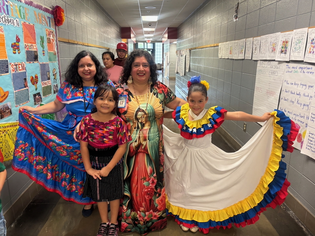 Hispanic Heritage Month Parade at Huffman Academy