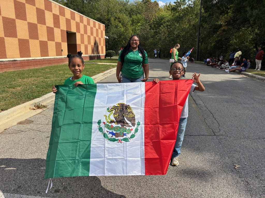 Hispanic Heritage Month Parade at Huffman Academy