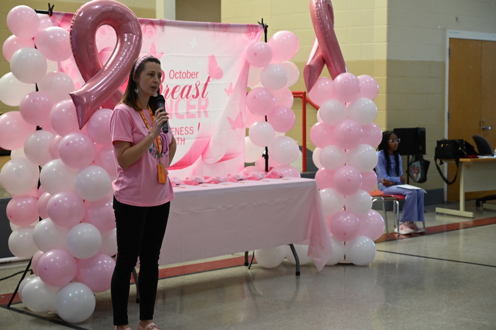Breast Cancer Awareness Month at Princeton Alternative Elementary School