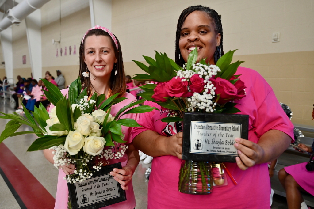 Breast Cancer Awareness Month at Princeton Alternative Elementary School