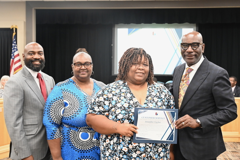 Jennifer Taylor (second from right)
