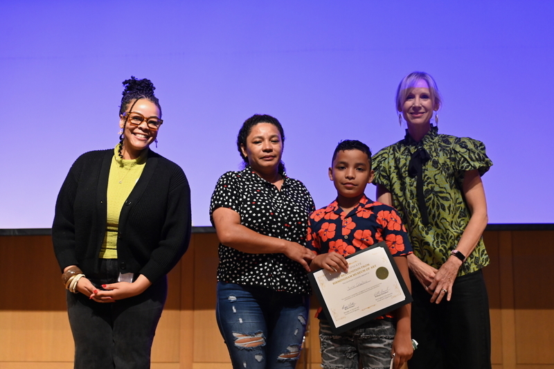 Yunior Caballero, fourth grade at Tuggle Elementary School