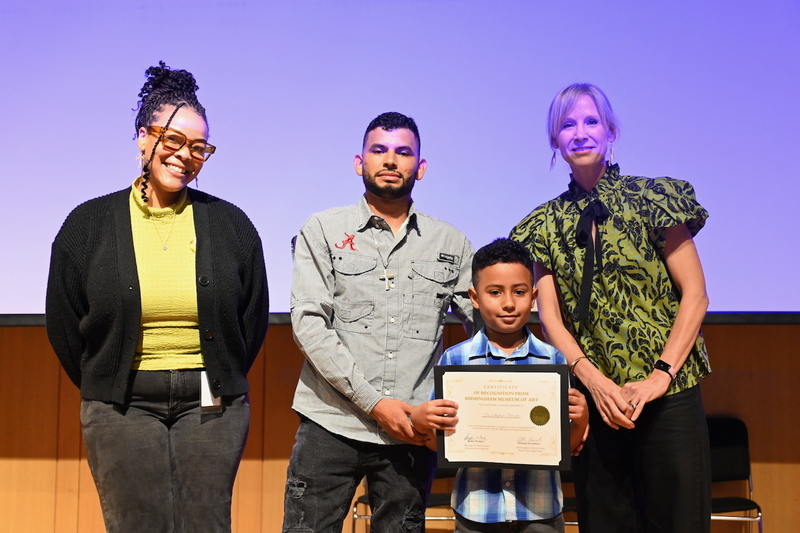 Christopher Reyes, third grade at Tuggle