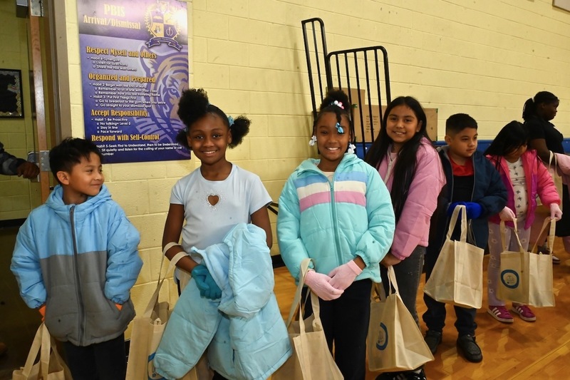 Tuggle scholars with their new coats