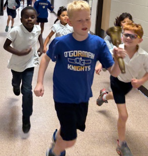 2nd grade rings the bell