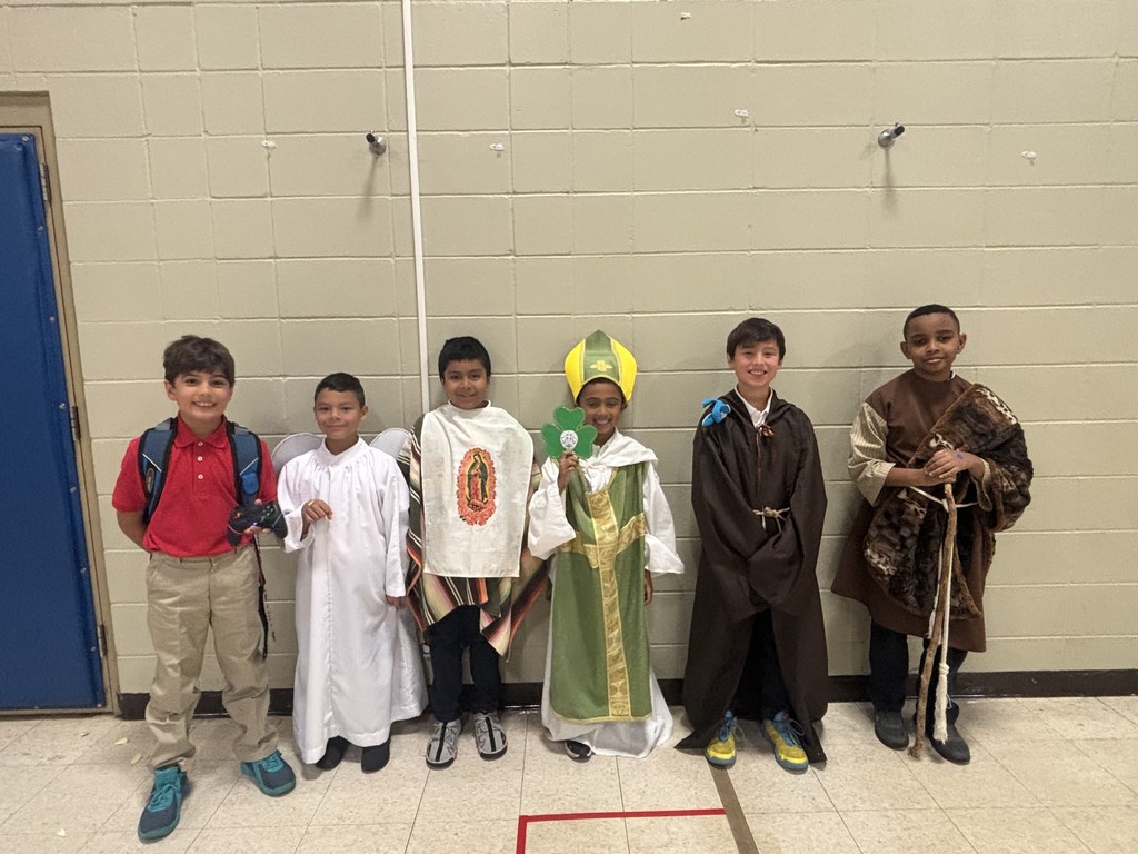 3rd Grade Saints Wax Museum