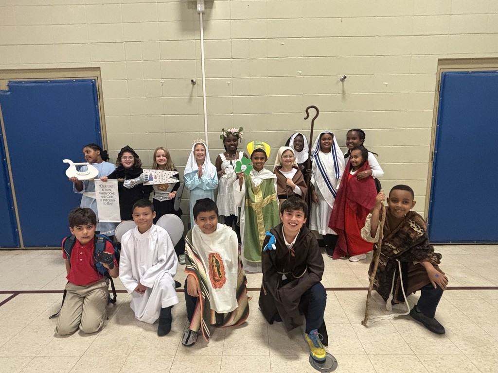 3rd Grade Saints Wax Museum