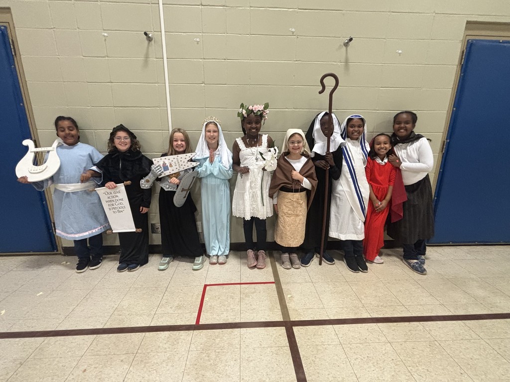 3rd Grade Saints Wax Museum