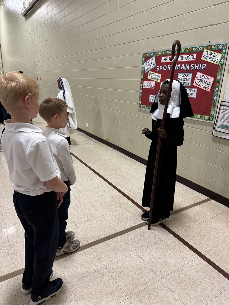 3rd Grade Saints Wax Museum