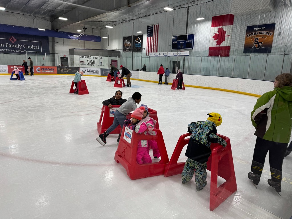 Ice skating