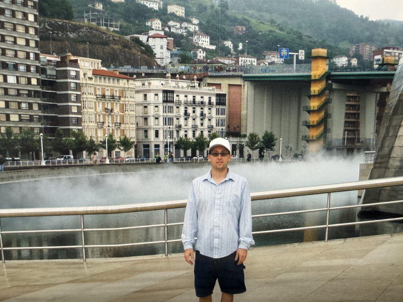 Dr. LeBrun in Bilbao.