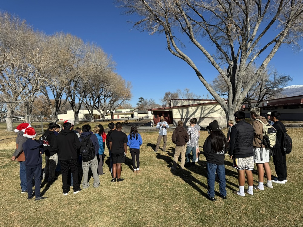 Students learn fly fishing basics