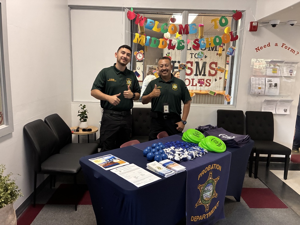 Probation Officers give a thumbs up.