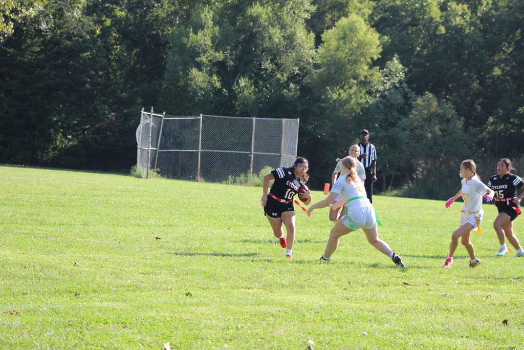 Flag Football Match Running