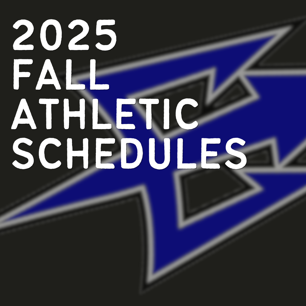 Fall Athletic Schedules