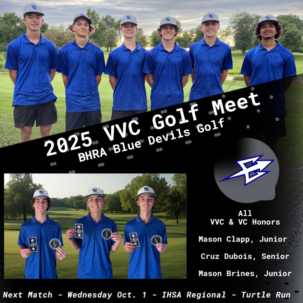 BHRA Blue Devils Golf | VVC Meet