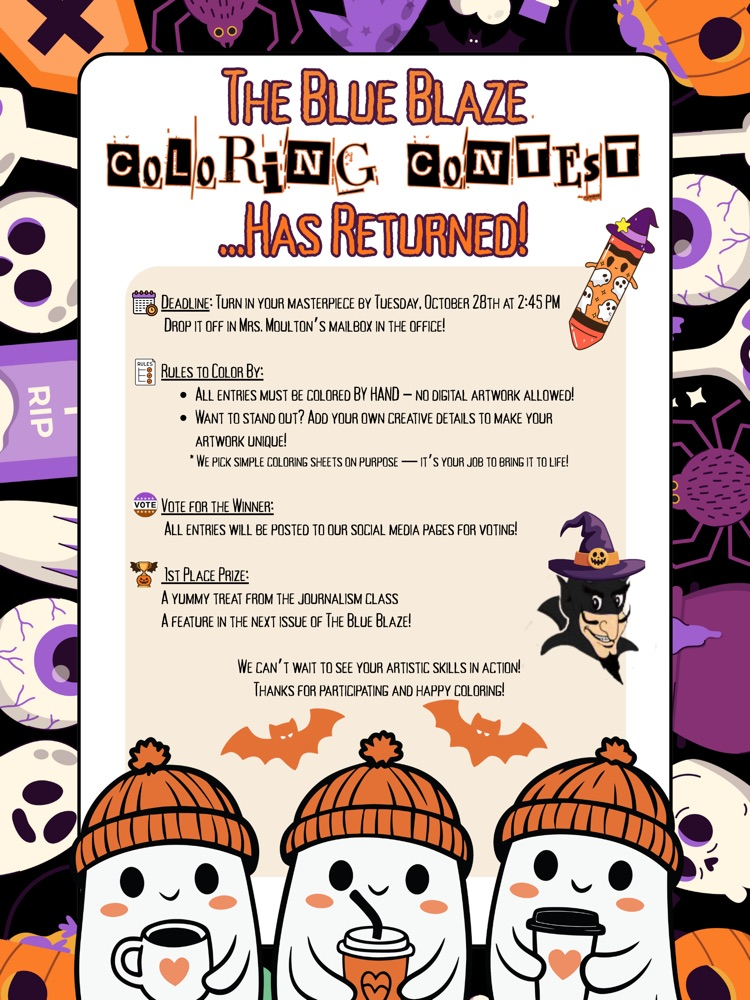 blue blaze coloring contest Oct