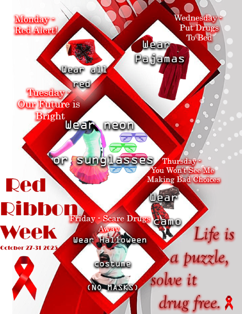 Red Ribbon Week Flyer