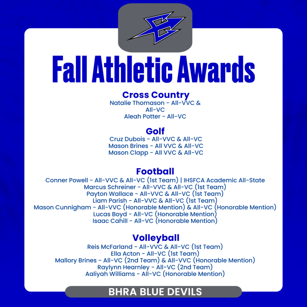 2025 Fall Postseason Awards