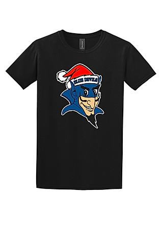 Blue Devil Santa
