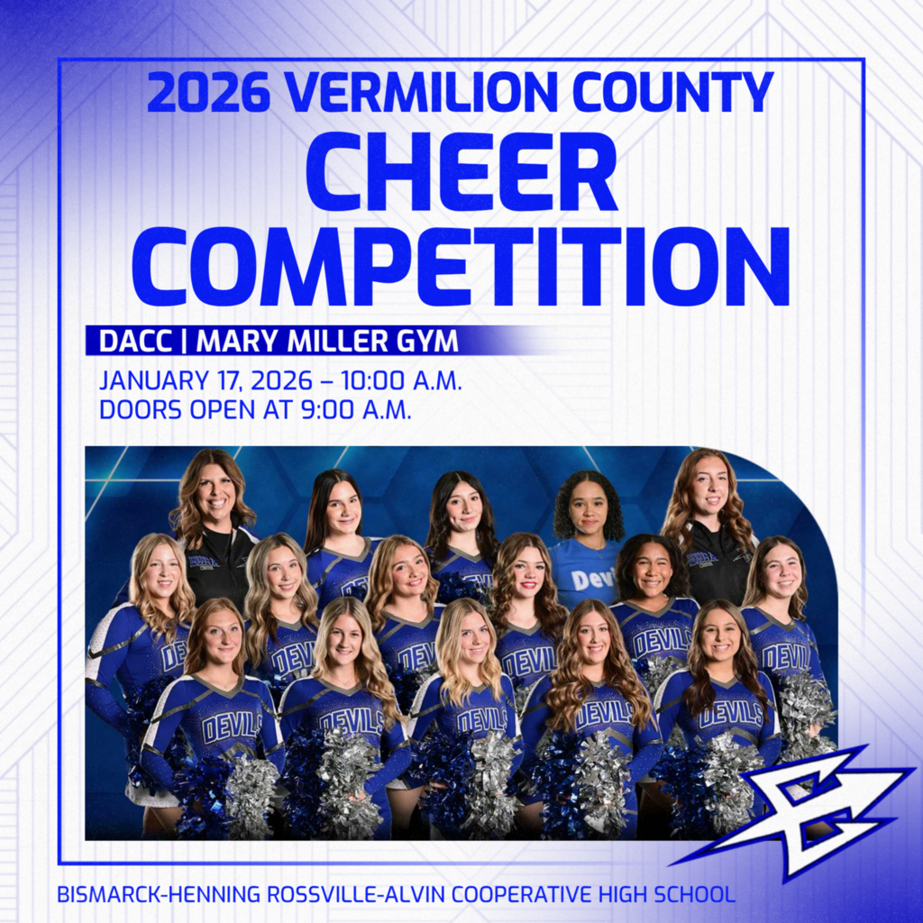BHRA Blue Devils Cheer | 2026 Vermilion County Cheer Competition